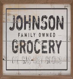 Personalized Grocery Whitewash
